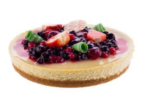 Cheesecake met vruchten