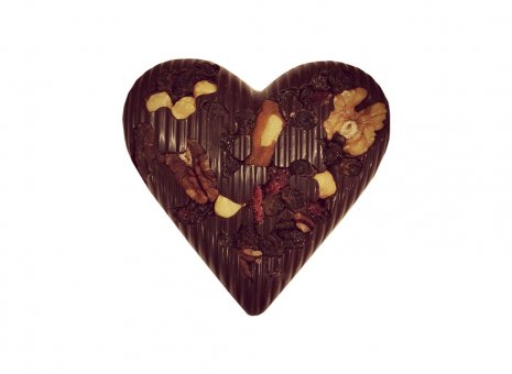 Chocolade hart puur