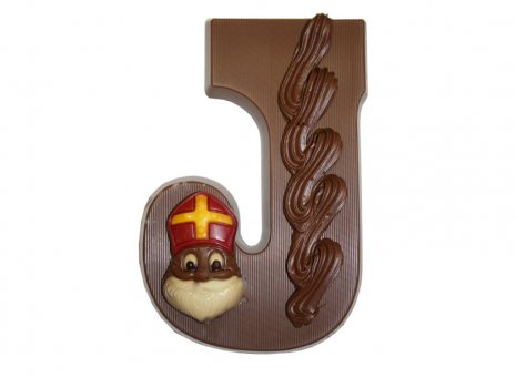 Chocolade letter J