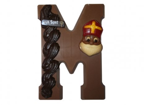 Chocolade letter M