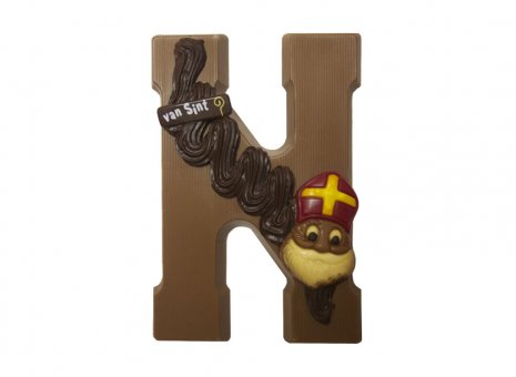 Chocolade letter N