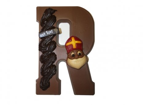 Chocolade letter R