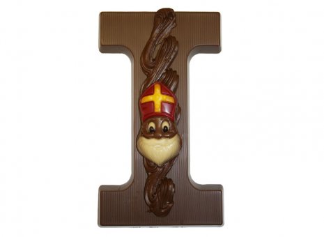 Chocolade letter i