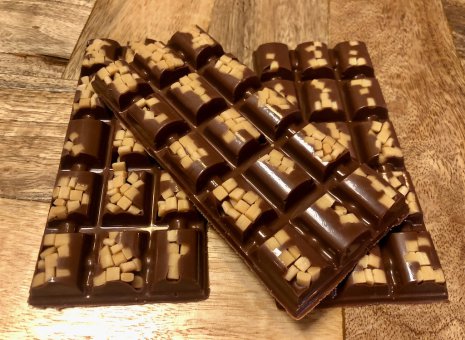 Melkchocolade met caramel