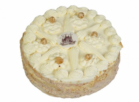 Hazelnootcrème taart 