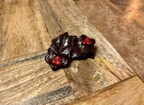 Hulstblaadjes 73% vietnam chocolade 