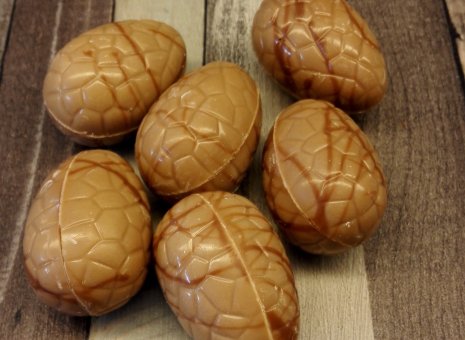Mokka caramel fudge paaseitjes