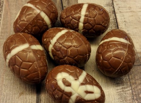 Praliné krokant paaseitjes melk