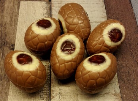 Cappuccino vanille paaseitjes