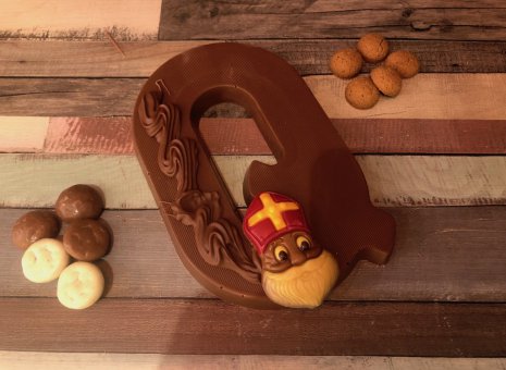 Chocolade letter Q