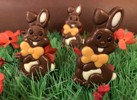 Melk chocolade haasjes
