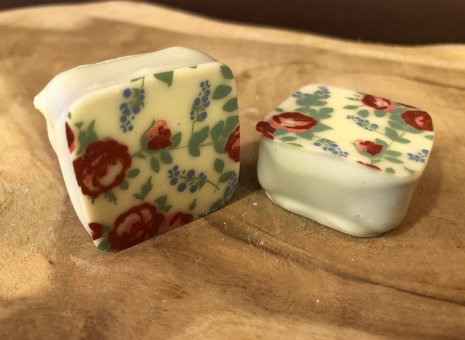 Bloemen bonbon wit