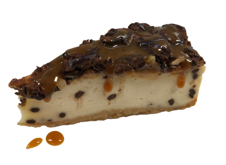 Caramel brownie cheesecake punt