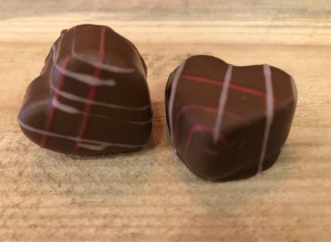 Aardbeien hartjes