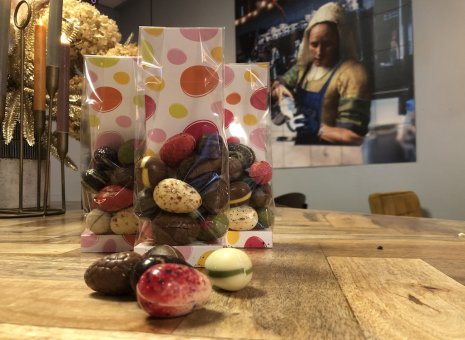 Zakje paaseitjes gemengd