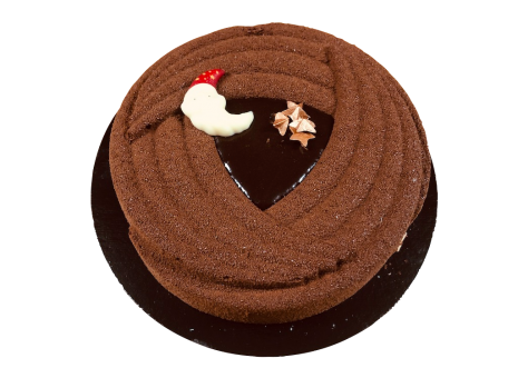 Chocolade praliné bavaroise taart