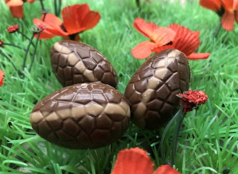 Zachte caramel eitjes