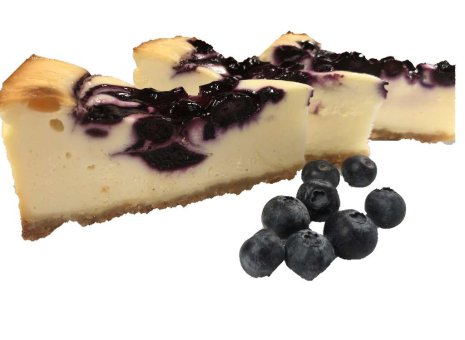 Blueberry cheesecake punt