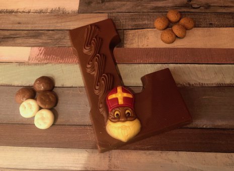 Chocolade letter L