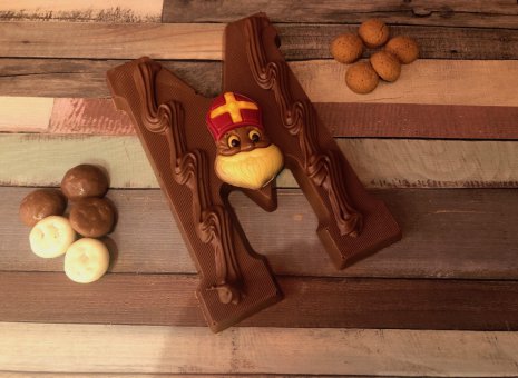 Chocolade letter M