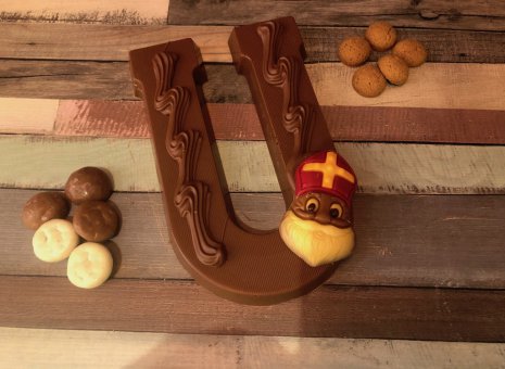 Chocolade letter U