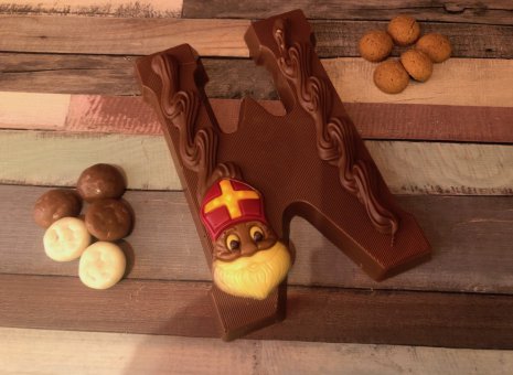 Chocolade letter W