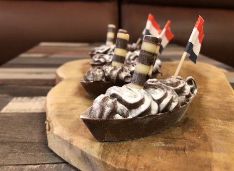 Chocolade stoombootjes 