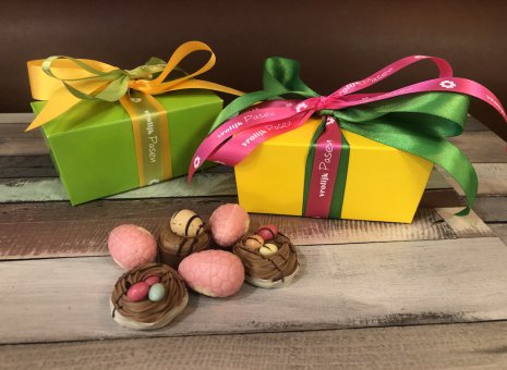 Doosje paaseitjes gemengd 250 gram