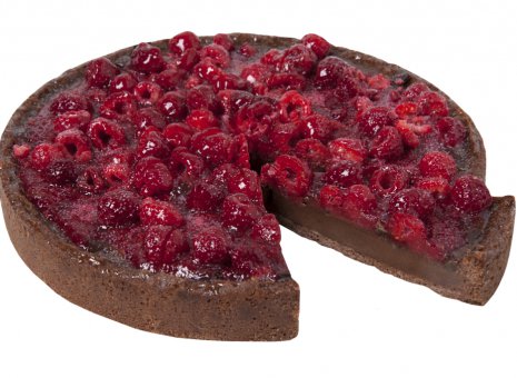 Chocolade Frambozen taart 12 personen