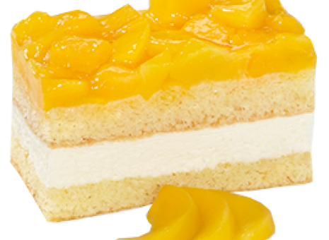 Lactose en glutenvrij perzik gebak