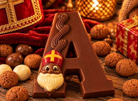 Chocolade letter A 