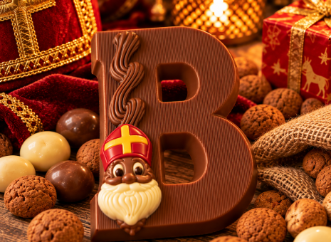 Chocolade letter B