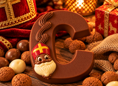 Chocolade letter C 
