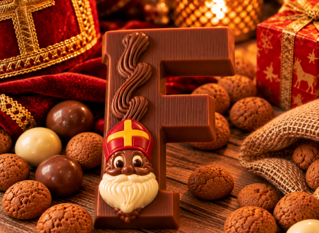 Chocolade letter F