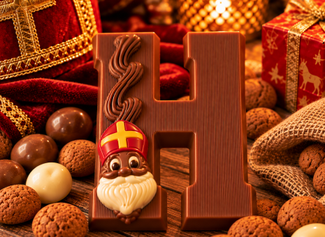 Chocolade letter H