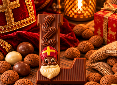 Chocolade letter L