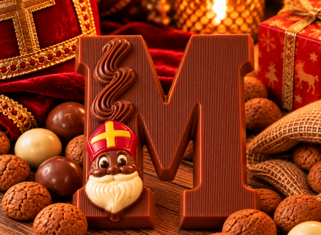 Chocolade letter M