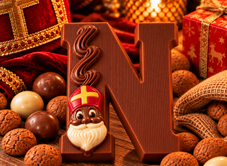 Chocolade letter N