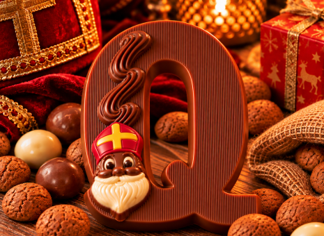 Chocolade letter Q
