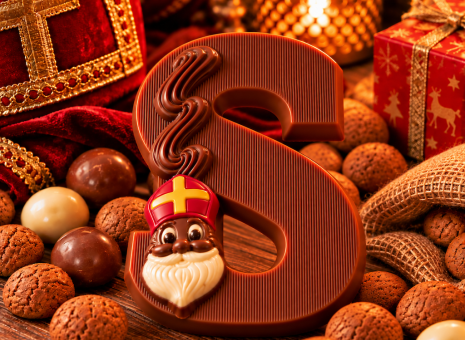 Chocolade letter S 