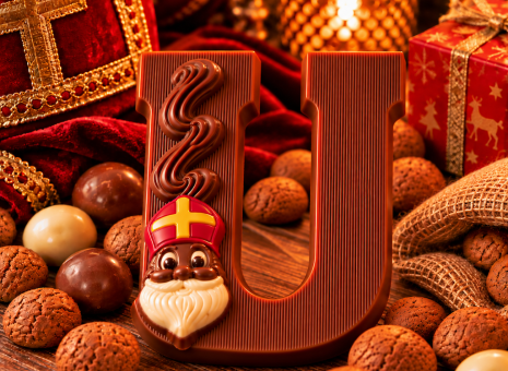 Chocolade letter U