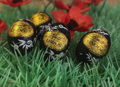 Lindt 70% pure eitjes 